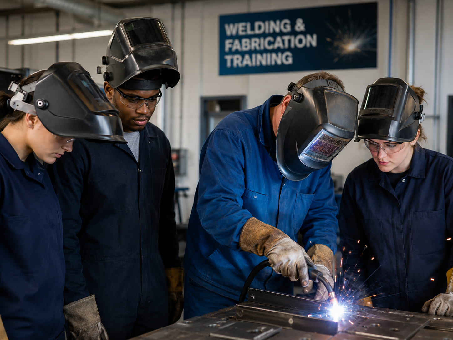 Industrial and technical welding training